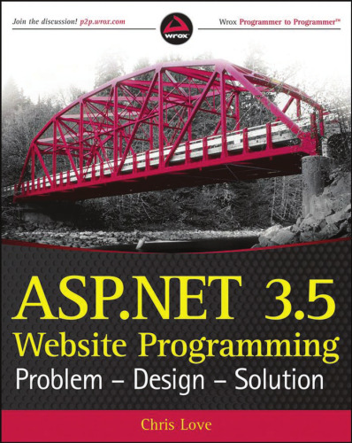 ASP.NET 3.5 Website Programming: Problem - Design - Solution