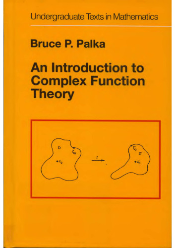 An Introduction to Complex Function Theory