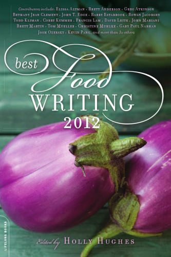 Best Food Writing 2012