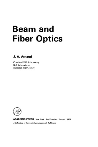 Beam and Fiber Optics