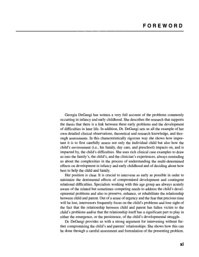 Pediatric Disorders of Regulation in Affect and Behavior. A Therapist's Guide to Assessment and Treatment