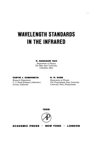 Wavelength Standards in the Infrared