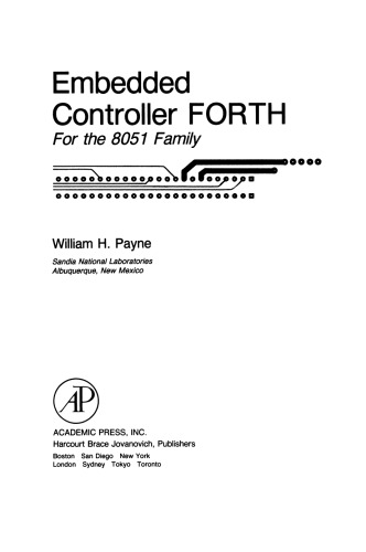 Embedded Controller FORTH: For the 8051 Family