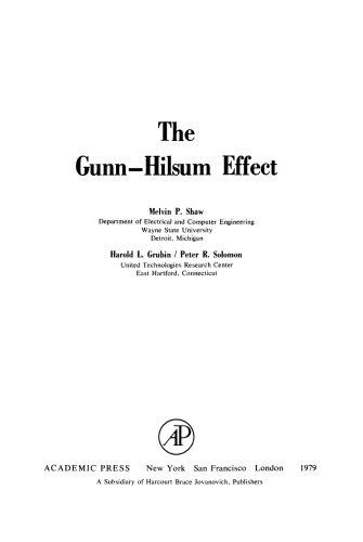 The Gunn-hilsum Effect