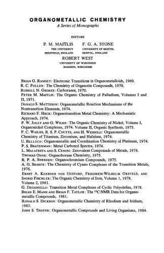 Organometallic Compounds and Living Organisms