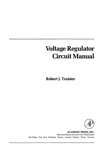 Voltage Regulator Circuit Manual