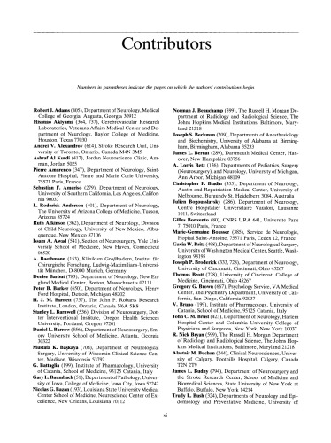 Primer on Cerebrovascular Diseases