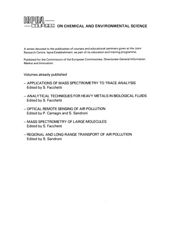 Ecological Assessment of Environmental Degradation, Pollution and Recovery