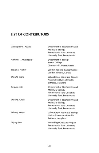 The Nucleosome. A Multi-Volume Treatise