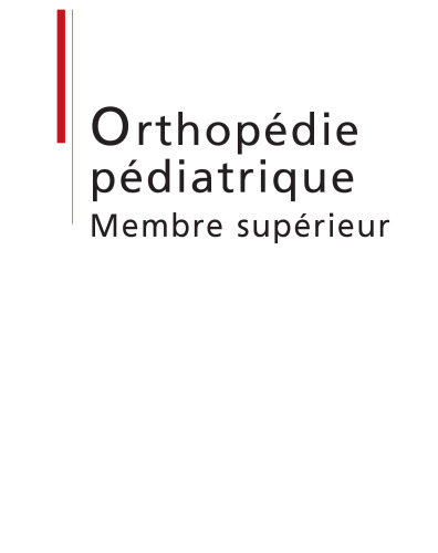 Orthopédie pédiatrique