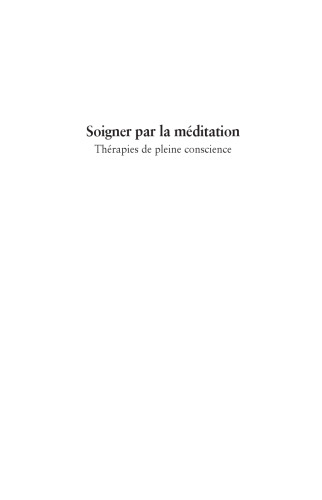 Soigner par la méditation