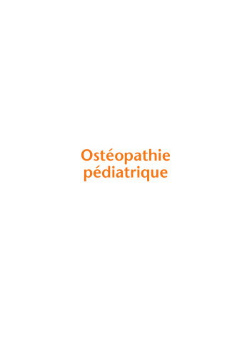 Ostéopathie pédiatrique