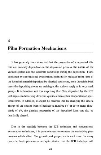 Ionized-Cluster Beam Deposition and Epitaxy