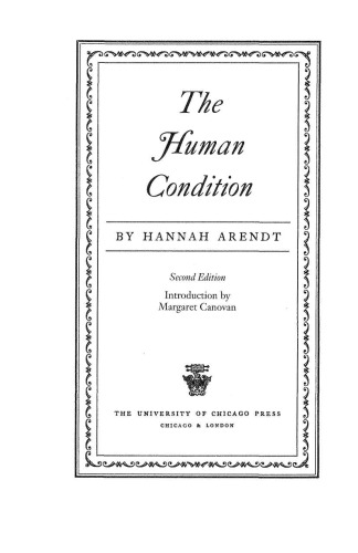 The Human Condition: Second Edition