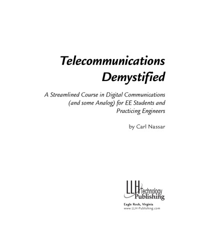 Telecommunications Demystified