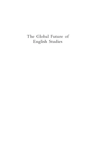 The Global Future of English Studies