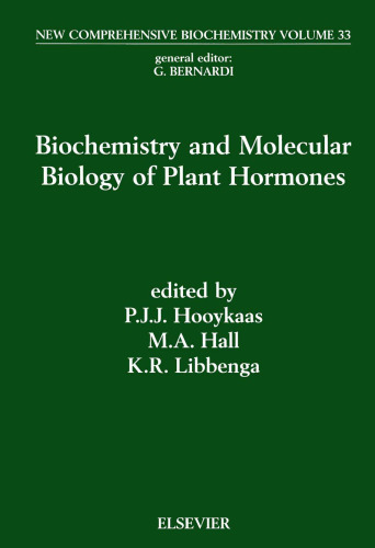 Biochemistry and Molecular Biology of Plant Hormones