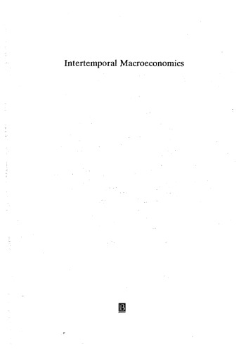 Intertemporal Macroeconomics