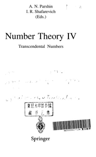 Number Theory IV: Transcendental Numbers