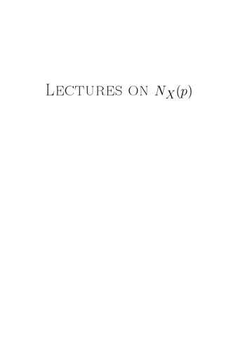 Lectures on N_X