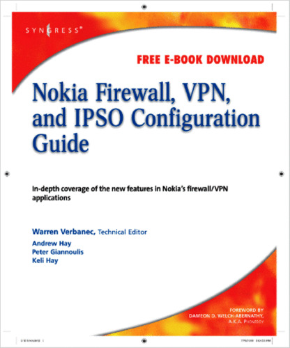 Nokia Firewall, VPN, and IPSO Configuration Guide