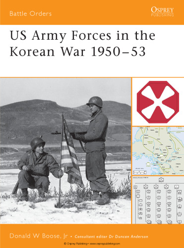 US Army Forces in the Korean War 1950-53