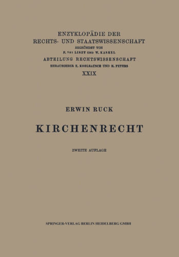 Kirchenrecht