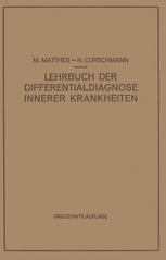 Lehrbuch der Differentialdiagnose Innerer Krankheiten