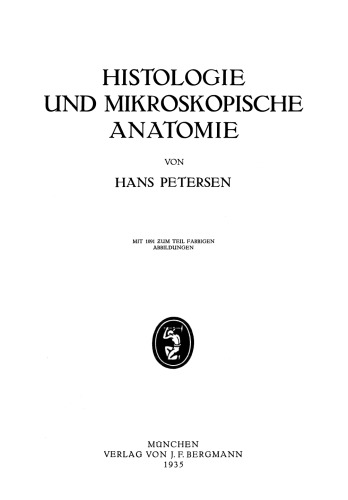 Histologie und Mikroskopische Anatomie