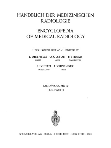 Skeletanatomie (Röntgendiagnostik) / Anatomy of the Skeletal System (Roentgen Diagnosis): Teil 2 / Part 2