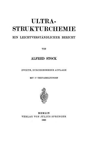 Ultra-Strukturchemie: Ein Leichtverständlicher Bericht