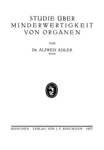 Studie über Minderwertigkeit von Organen