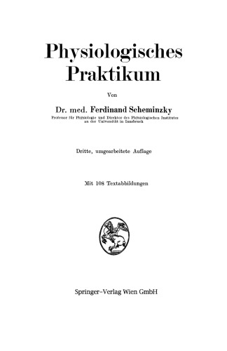 Physiologisches Praktikum