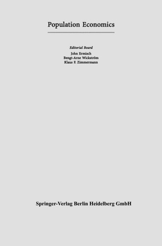 The Impact of Population Growth on Well-being in Developing Countries