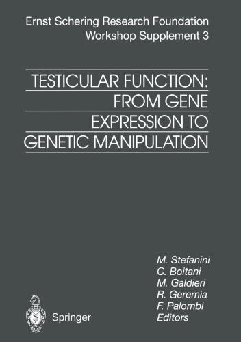 Testicular Function: From Gene Expression to Genetic Manipulation