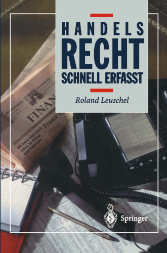 Handelsrecht: Schnell erfaßt