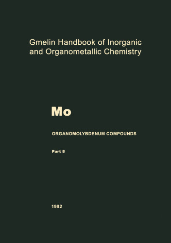 Mo Organomolybdenum Compounds