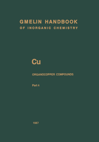 Cu Organocopper Compounds