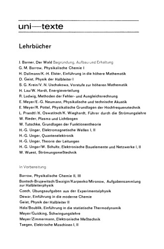 Grundpraktikum der organischen Chemie: für Chemiker, Physiker, Biologen und Mediziner im ersten Studienabschnitt