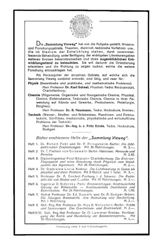 Anwendungen der Quantenhypothese in der kinetischen Theorie der festen Körper und der Gase in elementarer Darstellung