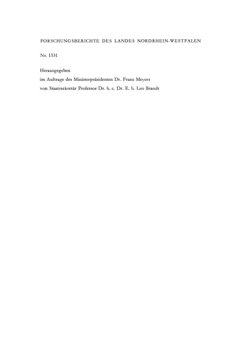 Beiträge zu physikalischen und verfahrenstechnischen Problemen der barometrischen Höhenmessung in der Luftfahrt