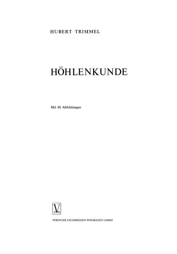 Höhlenkunde