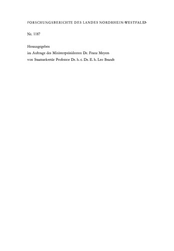 Über rechnerische Methoden zur Feststellung wesentlicher Gleichgewichtswerte der chemischen Thermodynamik am Beispiel von organischen Stickstoffverbindungen