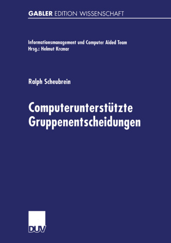 Computerunterstützte Gruppenentscheidungen