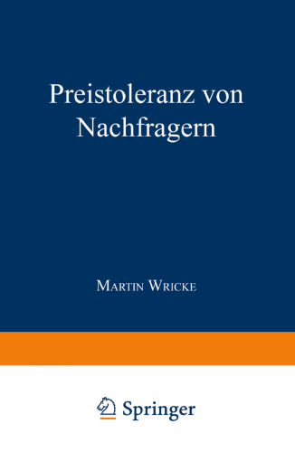 Preistoleranz von Nachfragern