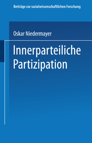 Innerparteiliche Partizipation