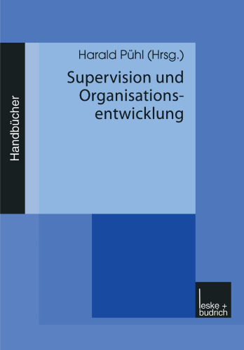 Supervision und Organisationsentwicklung: Handbuch 3