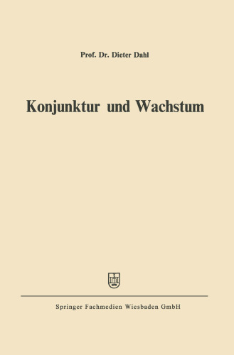 Konjunktur und Wachstum