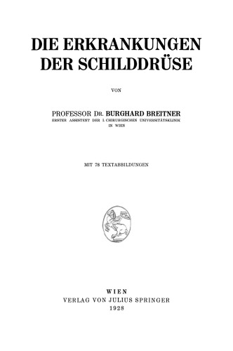 Die Erkrankungen der Schilddrüse