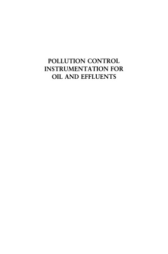 Pollution Control Instrumentation for Oil and Effluents